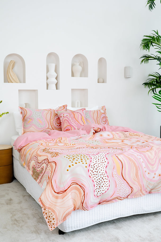 Aboriginal artist Jedess Hudson collaboration with Yarn for yarn packaging and colourway design